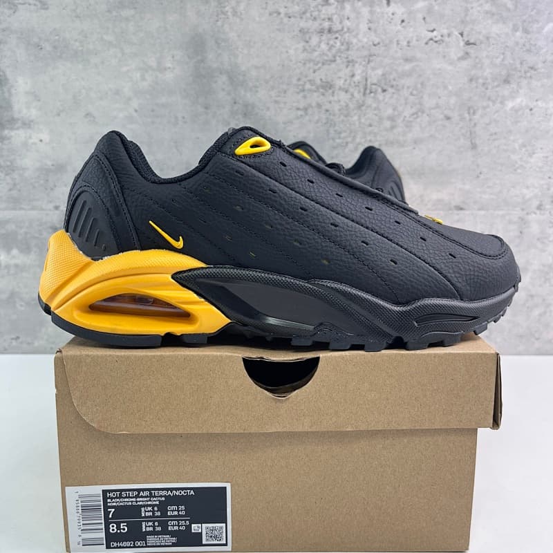 160Y 【EE Batch】NIKE Hot Step Air Terra/NOCTA 36-46 黑黄 DH4692-001
