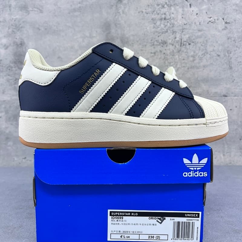 ¥170 绿X Batch AD Originals Superstar ID5699白蓝 厚底