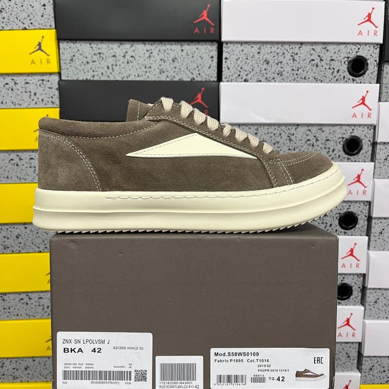 180Y 【OK Batch】Rick Owens Drkshdw 35-46 棕色麂皮