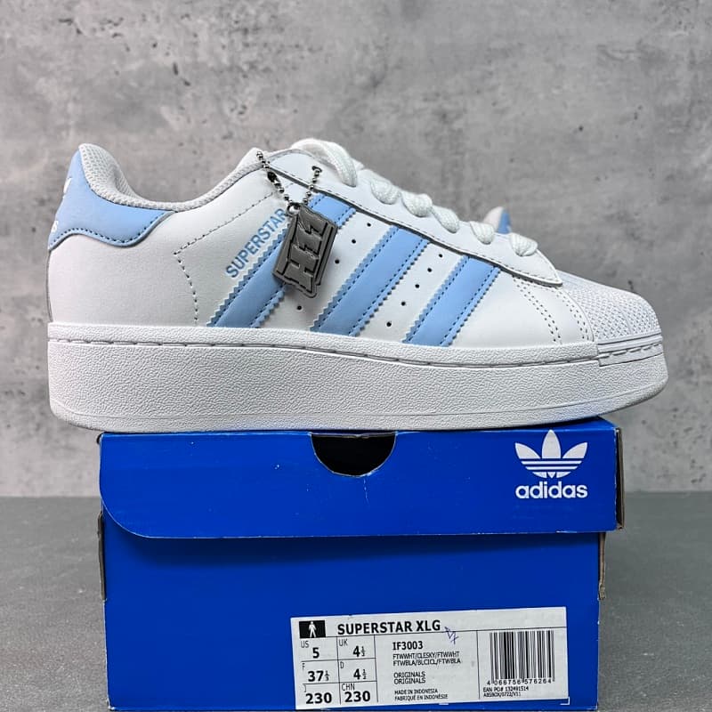 ¥170 绿X Batch AD Originals Superstar IF3003白蓝 厚底