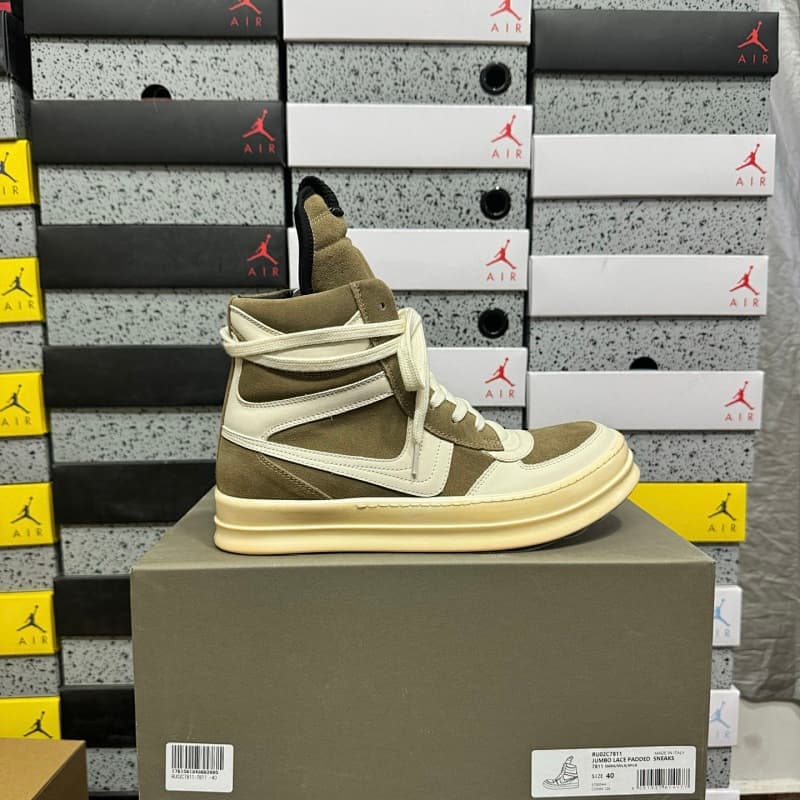 560Y【GZ batch】RO / Rick Owens 瑞克·欧文斯(36-46)粽白大耐克