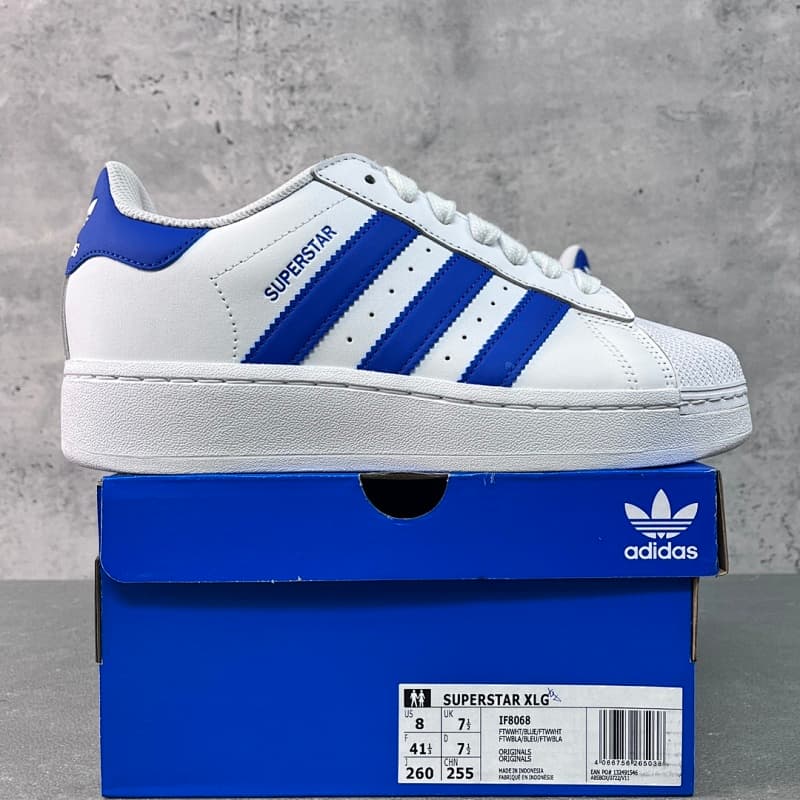 ¥170 绿X Batch AD Originals Superstar IF8068白蓝 厚底