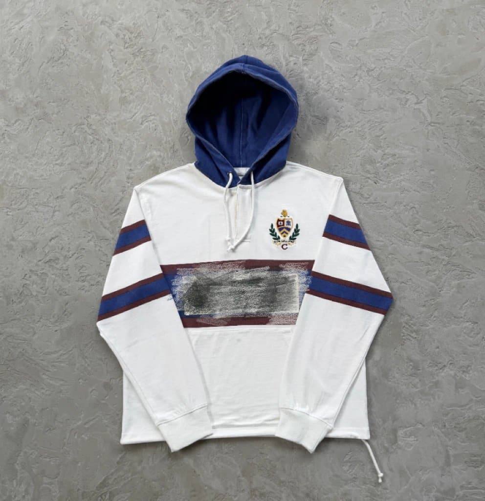 Winger hooded rugby jersey
