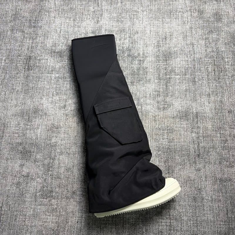 430Y【GZ batch】RO / Rick Owens 瑞克·欧文斯尼龙裤管鞋黑(36-39)
