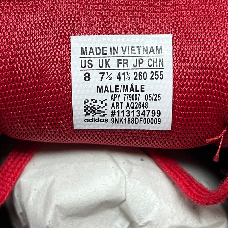 RAF SIMONS RESPONSE TRAIL vermelho e azul AQ2648 40-45
