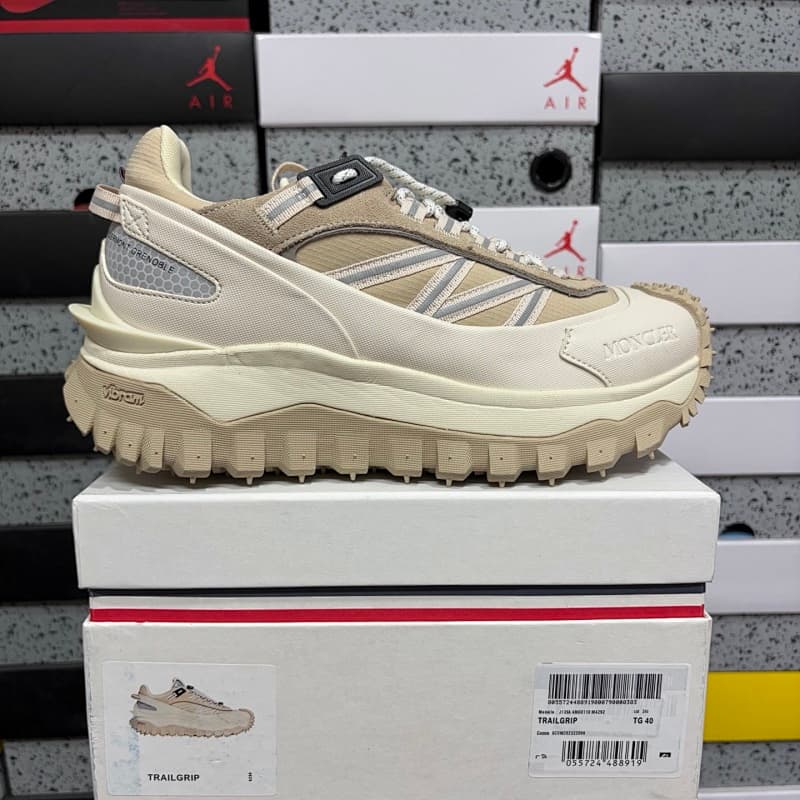 410Y【OK版纯原】 Trailgrip Gore-Tex 35-46 86553米白绿(麂皮)