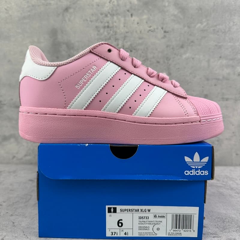 ¥170 绿X Batch AD Originals Superstar ID5733白粉 厚底