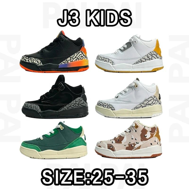 J3 Kids Size:25-35