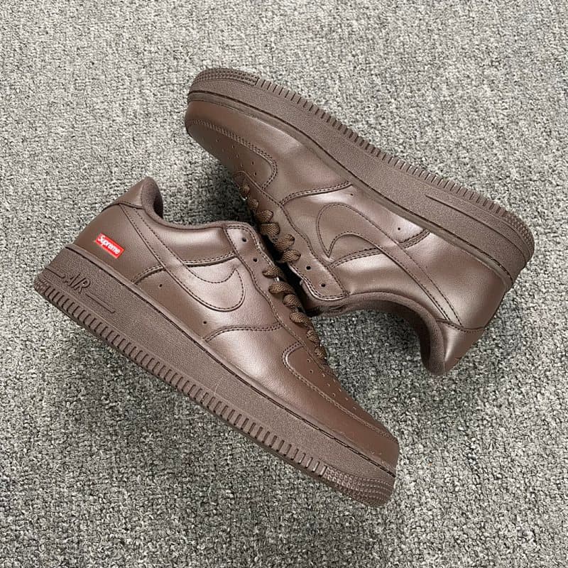9 ¥240【OWF Batch】 Air Force One x Supreme 空军咖啡色 CU9225-200