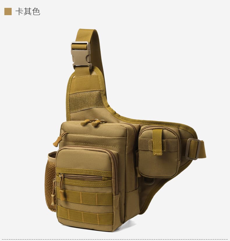 Bolsa de armazenamento para viagens de lazer, bolsa de ombro leve e prática, bolsa para garrafa de água repelente de água para ciclismo ao ar livre masculino, b