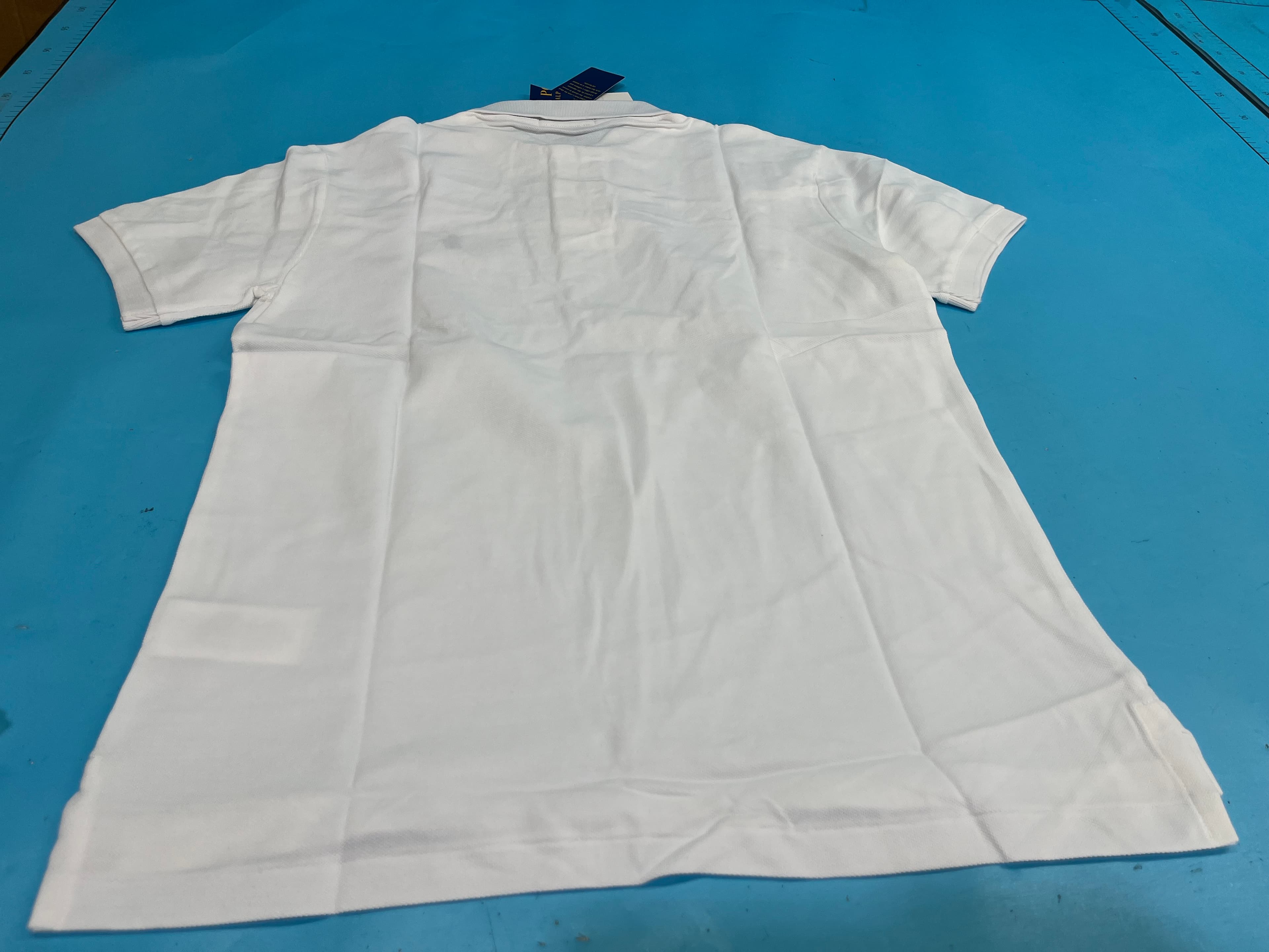 Camisa Polo Masculina Ralph Lauren de Manga Curta para Primavera e Verão com Logo RL Bordado, Camiseta de Algodão Puro, Roupa Casual para Homens