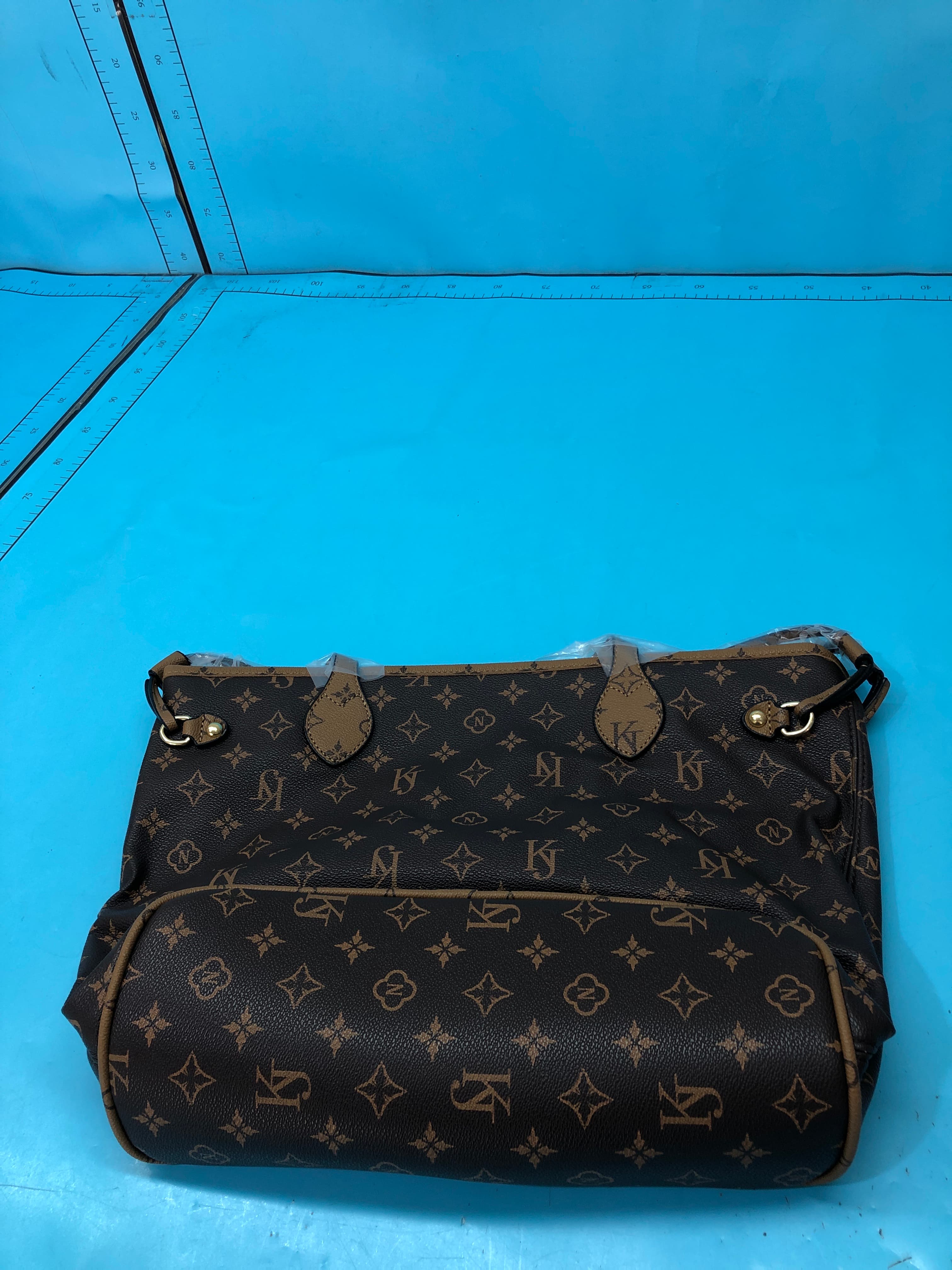 Bolsas de flores velhas para mulheres 2025 Nova bolsa de impressão francesa de grande capacidade de moda, bolsa de ombro versátil axila bolsa de tote