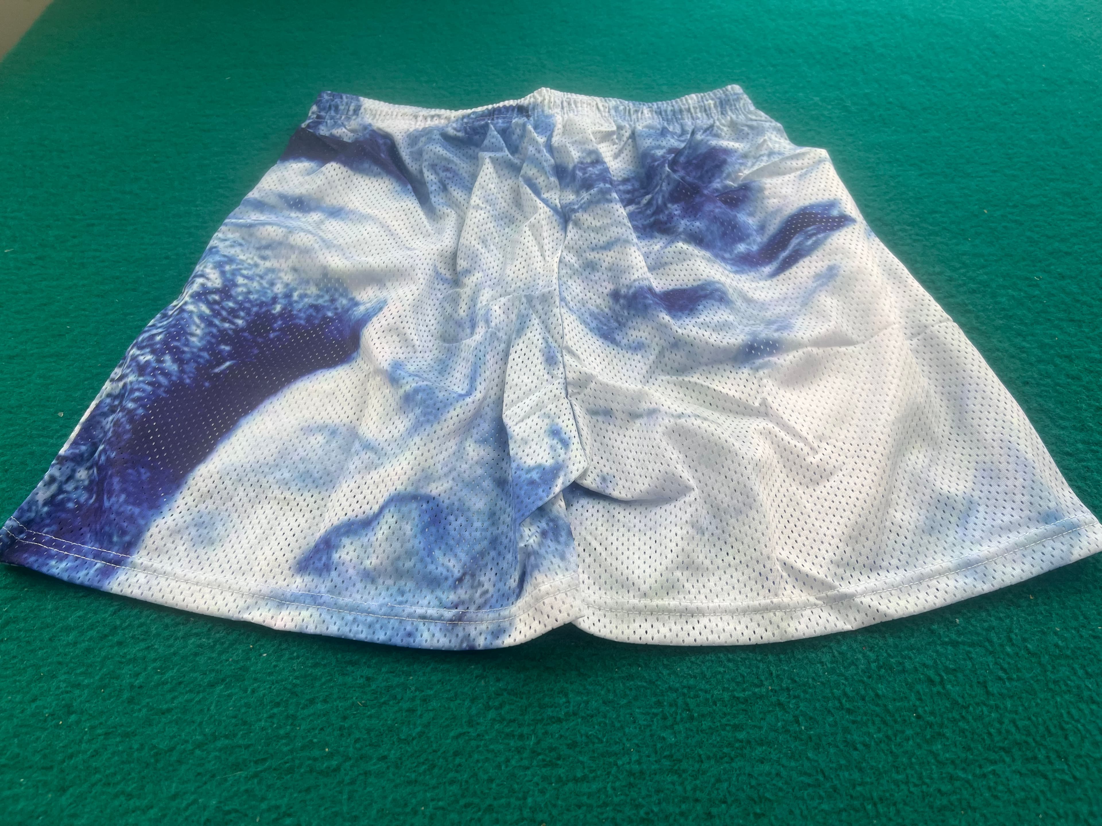 Ee Print Shorts Print Logo Sweatpants Mesh Drawstring American Style shorts