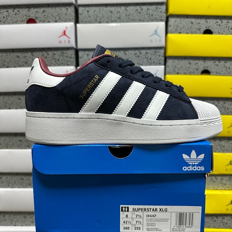 120Y【BD Batch】AD Originals Superstar(35-45) IE4267 深蓝白