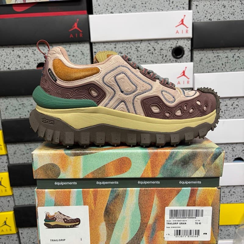 410Y【OK版纯原】 Trailgrip Gore-Tex 35-46 58568 棕黄绿