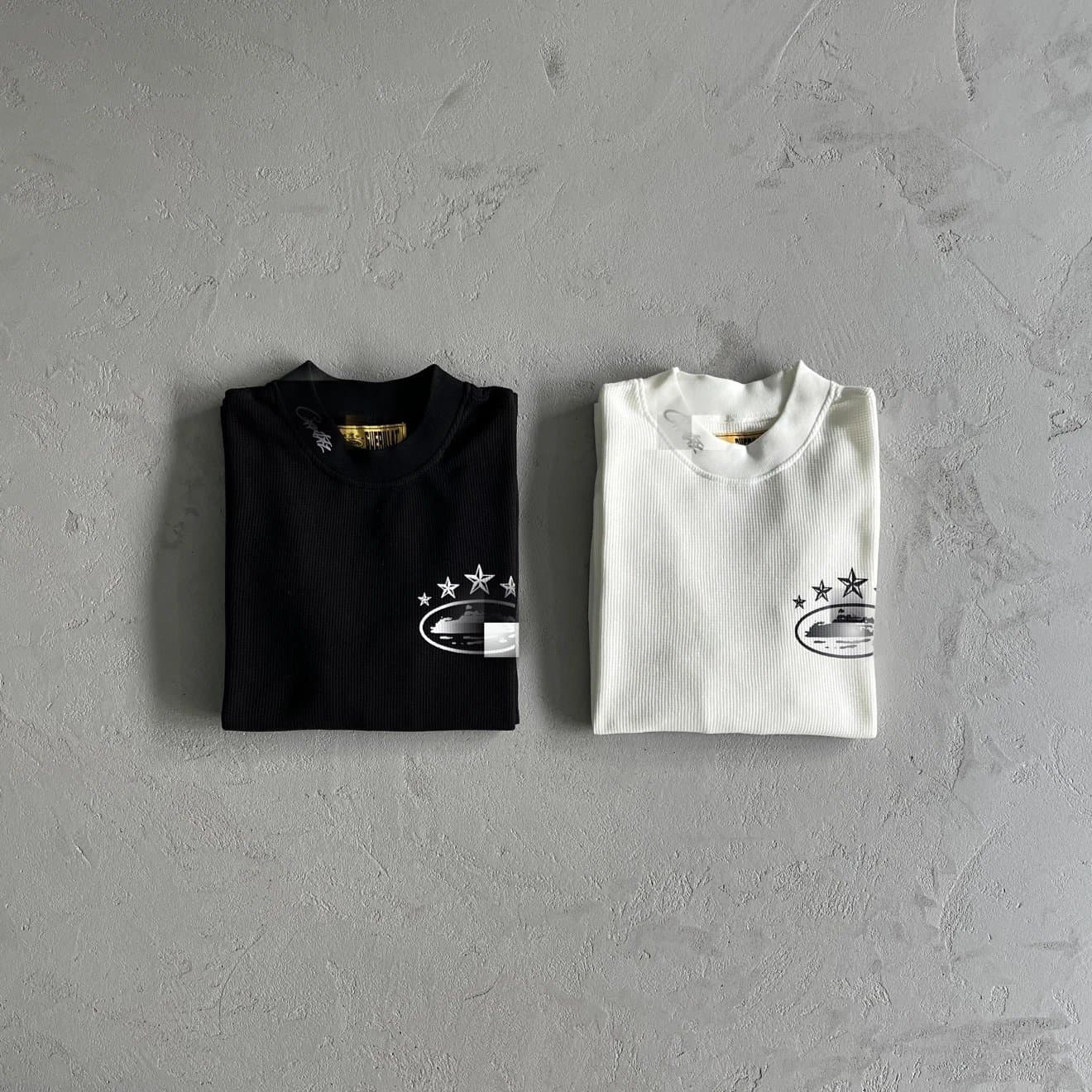 5th anniversary waffle long sleeves