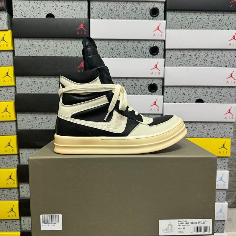 560Y【GZ batch】RO / Rick Owens 瑞克·欧文斯(36-46)黑白大钩子
