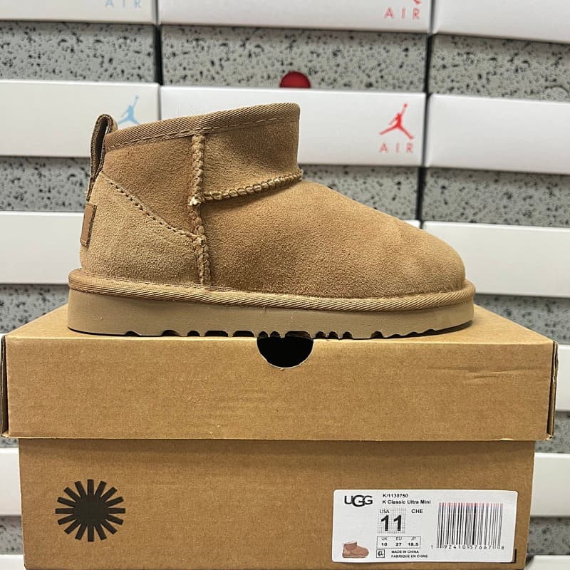 170Y【TOP Batch】Snow boots 雪地靴 1130750 沙色 26-34童鞋