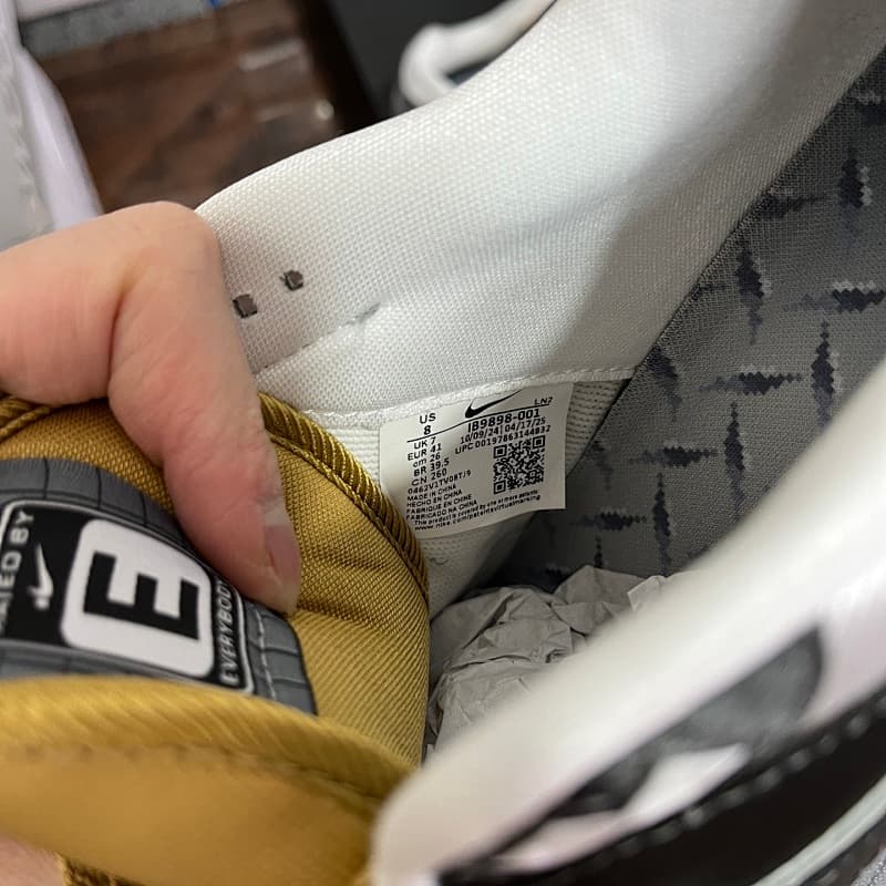 10 360Y 【OWF版】 SWOOSH x Nike Air Max 1 "Big Head Mode" 黑灰色 IB9898 001 36-47.5