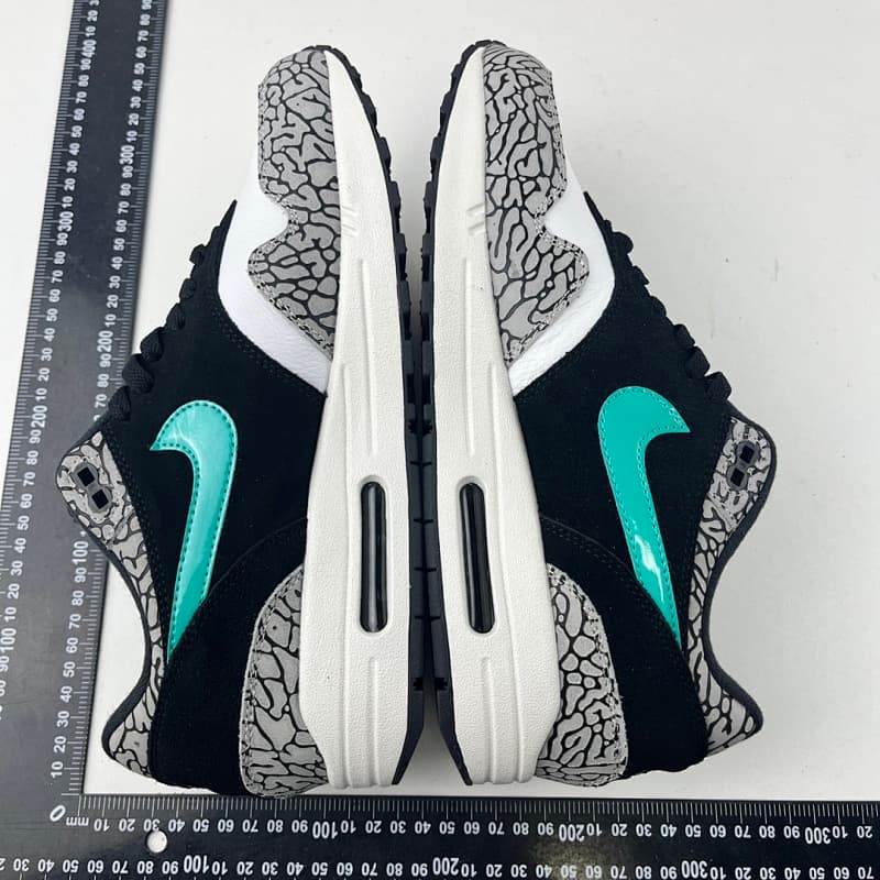 10 ¥360 【OWF Batch】Atmos x Air Max 1 Retro "Elephant" 大象爆裂纹 908366-001 36-47.5